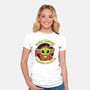 Younger Makes Me-Womens-Fitted-Tee-Ca Mask