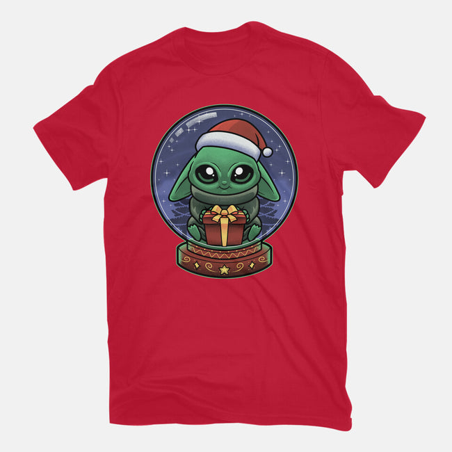 Snow Globe Green Toddler-Mens-Heavyweight-Tee-Astrobot Invention