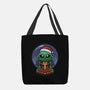 Snow Globe Green Toddler-None-Basic Tote-Bag-Astrobot Invention