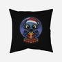 Snow Globe Night Fury-None-Removable Cover-Throw Pillow-Astrobot Invention