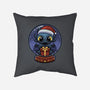 Snow Globe Night Fury-None-Removable Cover-Throw Pillow-Astrobot Invention