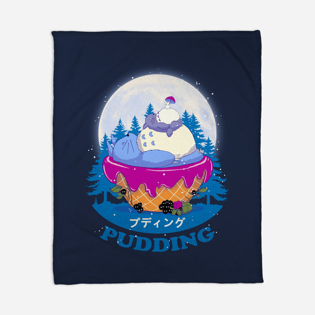 Forest Pudding-None-Fleece-Blanket-Ionfox