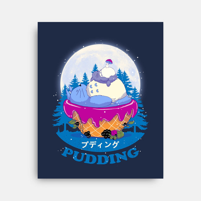 Forest Pudding-None-Stretched-Canvas-Ionfox