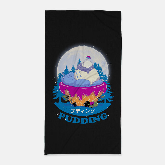 Forest Pudding-None-Beach-Towel-Ionfox