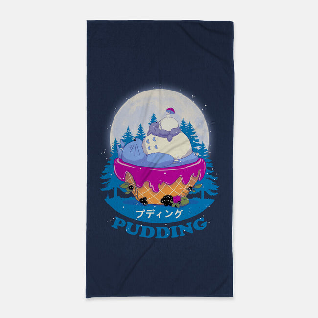 Forest Pudding-None-Beach-Towel-Ionfox