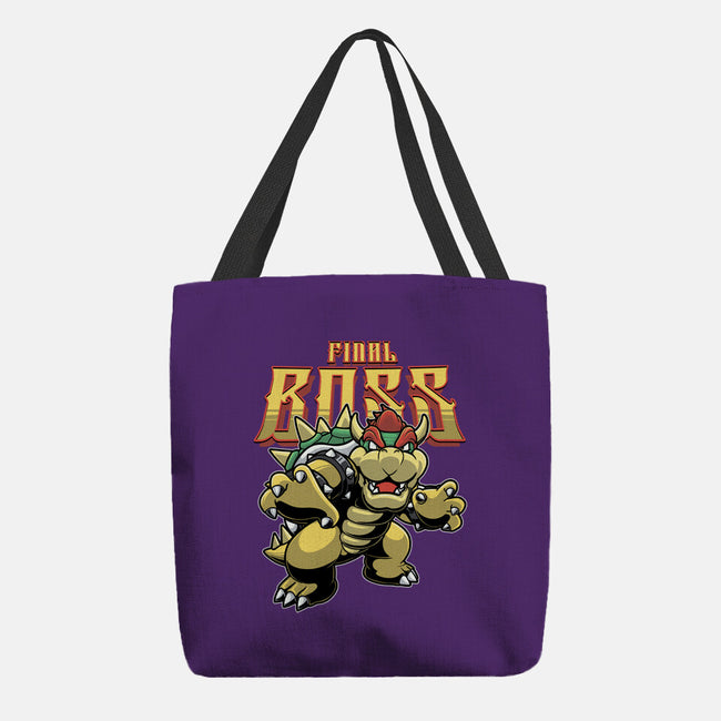 Final Boss-None-Basic Tote-Bag-Astrobot Invention