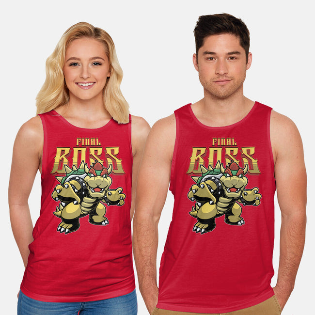 Final Boss-Unisex-Basic-Tank-Astrobot Invention