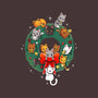 Kittens Wreath-None-Dot Grid-Notebook-Vallina84