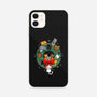 Kittens Wreath-iPhone-Snap-Phone Case-Vallina84