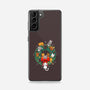 Kittens Wreath-Samsung-Snap-Phone Case-Vallina84