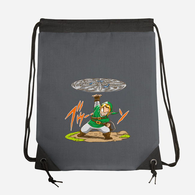 Destructo Sword-None-Drawstring-Bag-joerawks