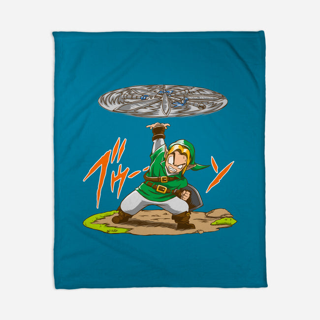 Destructo Sword-None-Fleece-Blanket-joerawks