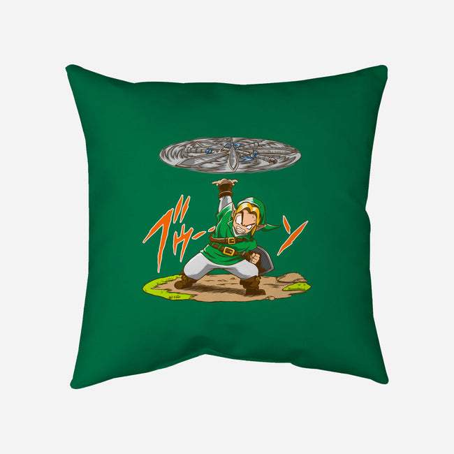 Destructo Sword-None-Non-Removable Cover w Insert-Throw Pillow-joerawks