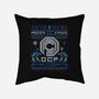 Happy Robo Xmas-None-Removable Cover-Throw Pillow-Getsousa!
