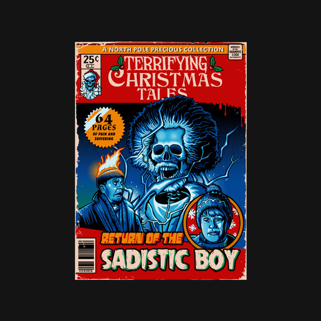 Terrifying Christmas Tales-None-Drawstring-Bag-daobiwan