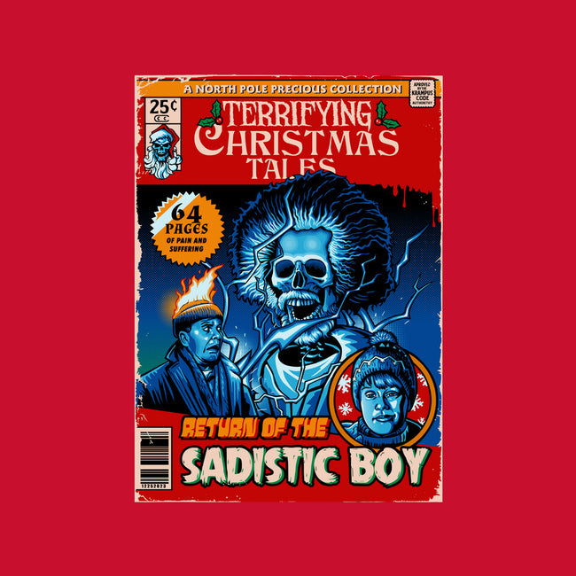 Terrifying Christmas Tales-Mens-Heavyweight-Tee-daobiwan