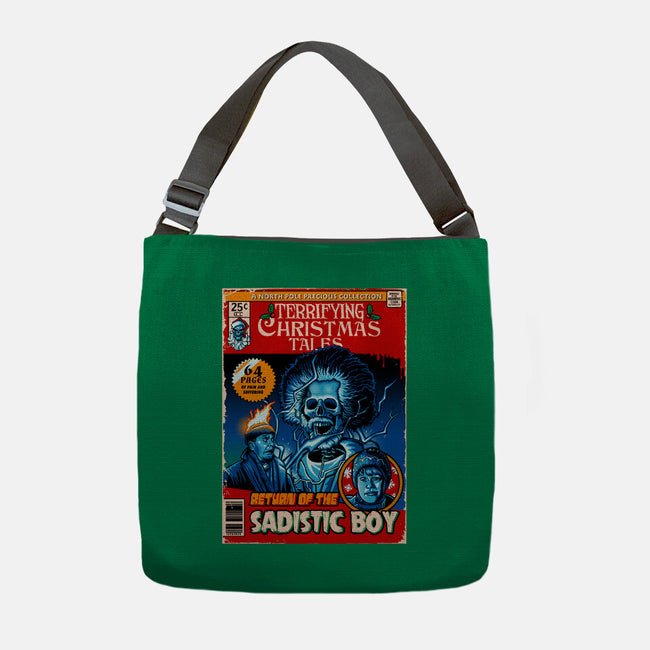 Terrifying Christmas Tales-None-Adjustable Tote-Bag-daobiwan