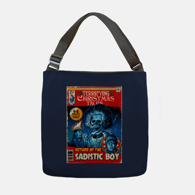 Terrifying Christmas Tales-None-Adjustable Tote-Bag-daobiwan