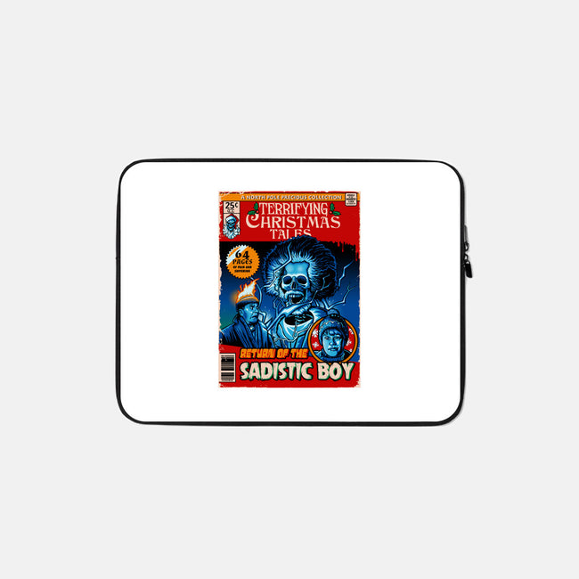 Terrifying Christmas Tales-None-Zippered-Laptop Sleeve-daobiwan