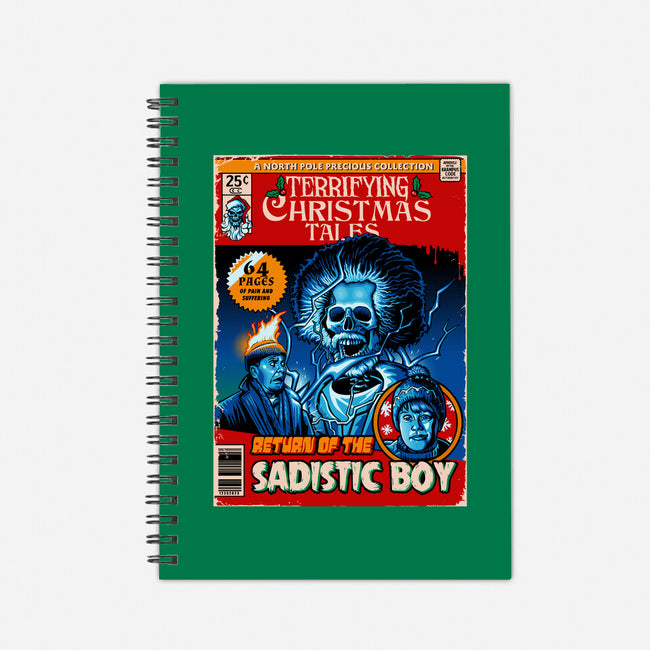 Terrifying Christmas Tales-None-Dot Grid-Notebook-daobiwan