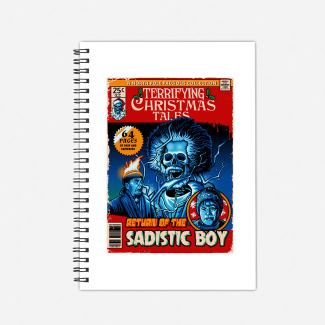 Terrifying Christmas Tales-None-Dot Grid-Notebook-daobiwan