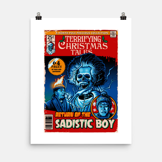 Terrifying Christmas Tales-None-Matte-Poster-daobiwan