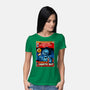 Terrifying Christmas Tales-Womens-Basic-Tee-daobiwan