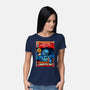 Terrifying Christmas Tales-Womens-Basic-Tee-daobiwan