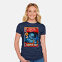 Terrifying Christmas Tales-Womens-Fitted-Tee-daobiwan