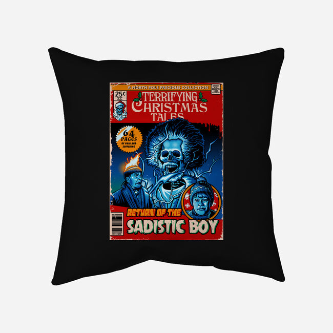 Terrifying Christmas Tales-None-Non-Removable Cover w Insert-Throw Pillow-daobiwan