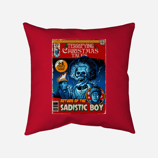 Terrifying Christmas Tales-None-Non-Removable Cover w Insert-Throw Pillow-daobiwan