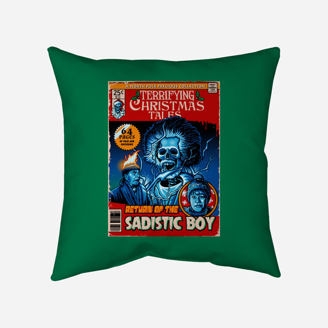 Terrifying Christmas Tales-None-Removable Cover w Insert-Throw Pillow-daobiwan