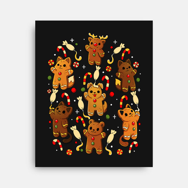 Ginger Animals-None-Stretched-Canvas-Vallina84