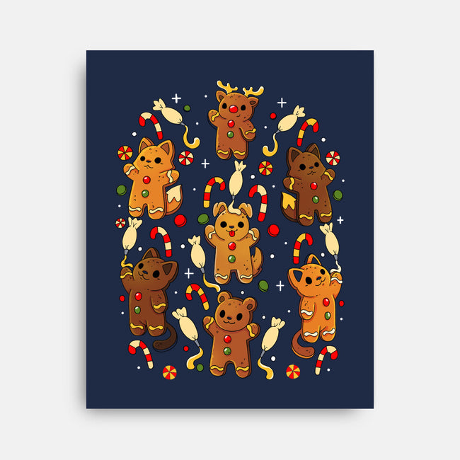 Ginger Animals-None-Stretched-Canvas-Vallina84