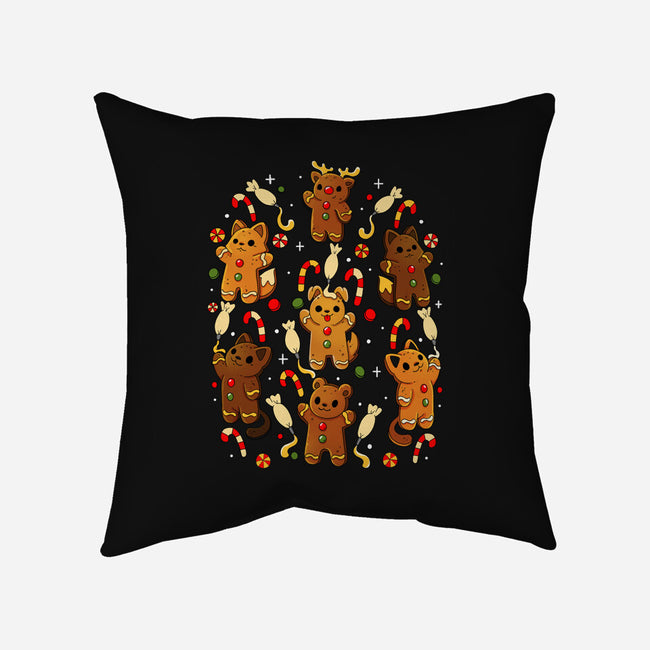 Ginger Animals-None-Removable Cover w Insert-Throw Pillow-Vallina84