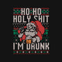 Ho Ho Holy Shit I'm Drunk-None-Polyester-Shower Curtain-eduely