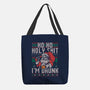 Ho Ho Holy Shit I'm Drunk-None-Basic Tote-Bag-eduely