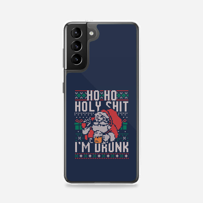 Ho Ho Holy Shit I'm Drunk-Samsung-Snap-Phone Case-eduely