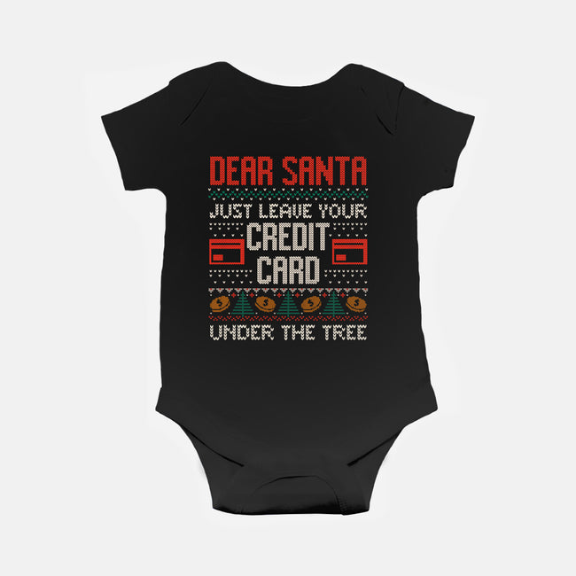 Just Leave Your Credit Card-Baby-Basic-Onesie-eduely