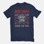 Just Leave Your Credit Card-Mens-Heavyweight-Tee-eduely