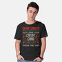 Just Leave Your Credit Card-Mens-Basic-Tee-eduely