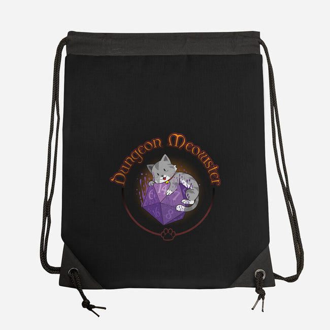 Dungeon Meowster-None-Drawstring-Bag-Kladenko