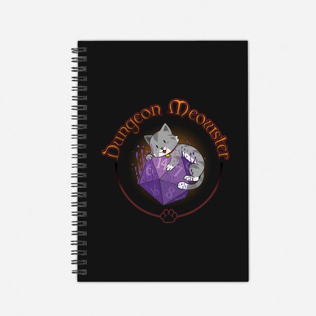 Dungeon Meowster-None-Dot Grid-Notebook-Kladenko