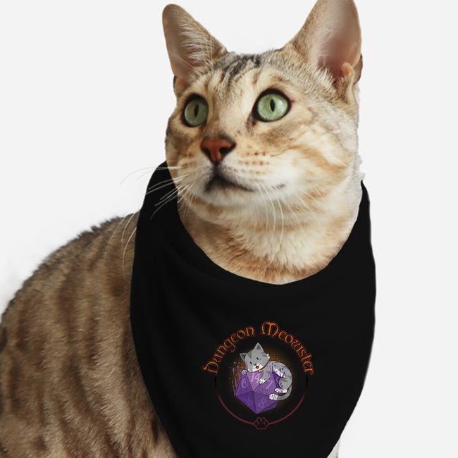 Dungeon Meowster-Cat-Bandana-Pet Collar-Kladenko