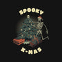 Spooky Xmas-Womens-Racerback-Tank-Claudia