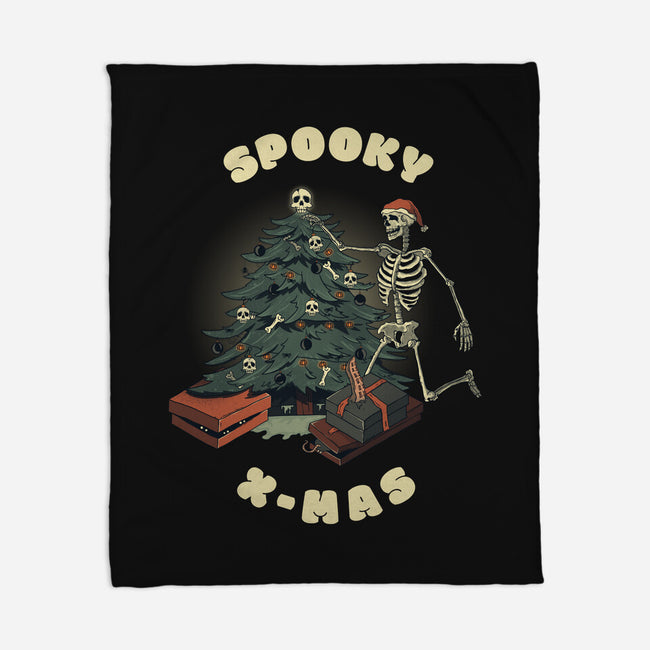 Spooky Xmas-None-Fleece-Blanket-Claudia