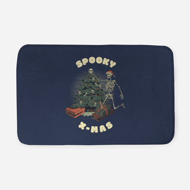 Spooky Xmas-None-Memory Foam-Bath Mat-Claudia