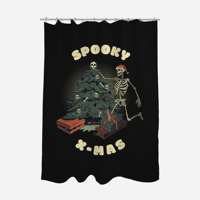 Spooky Xmas-None-Polyester-Shower Curtain-Claudia