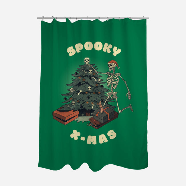 Spooky Xmas-None-Polyester-Shower Curtain-Claudia