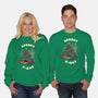 Spooky Xmas-Unisex-Crew Neck-Sweatshirt-Claudia